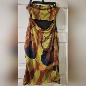 Multi colored tube dress